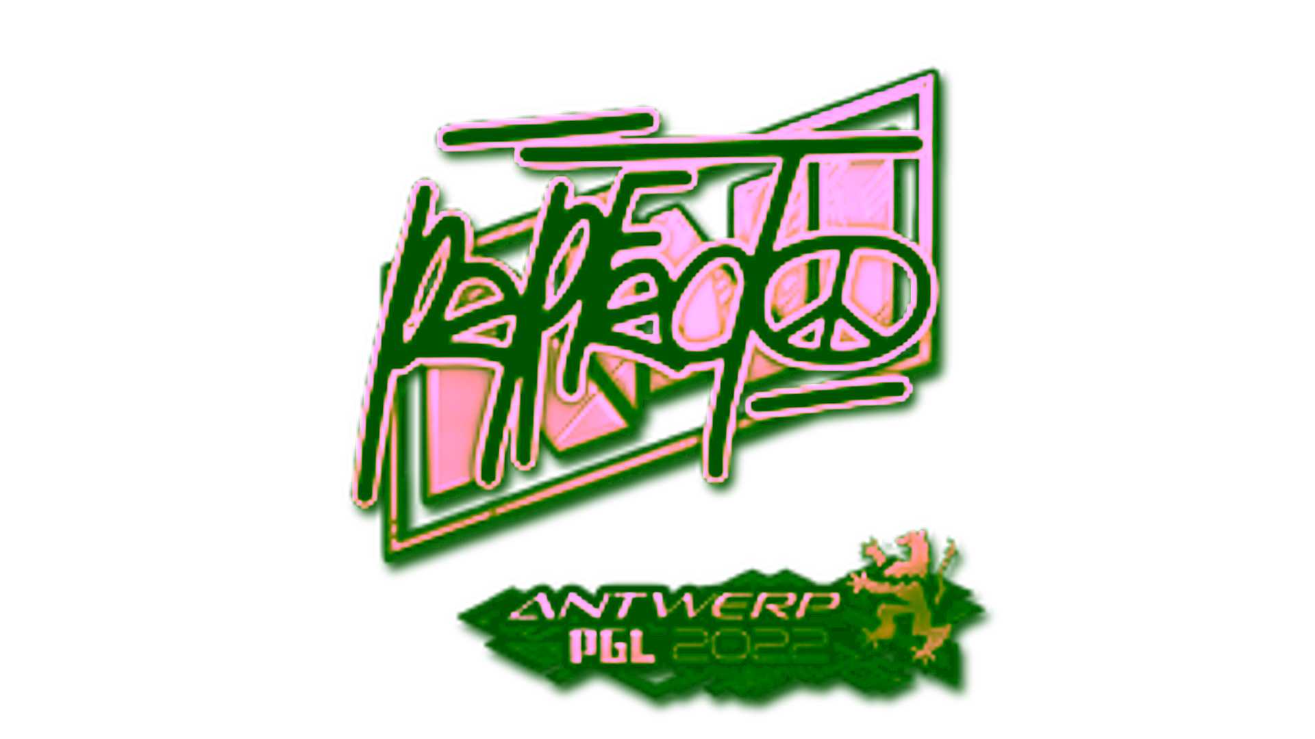 Visar för Sticker | Perfecto (Gold) | Antwerp 2022