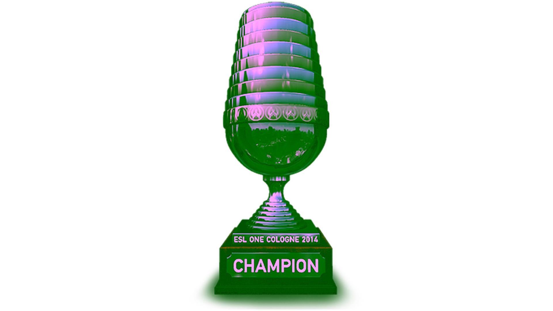 Display for Champion at ESL One Cologne 2014