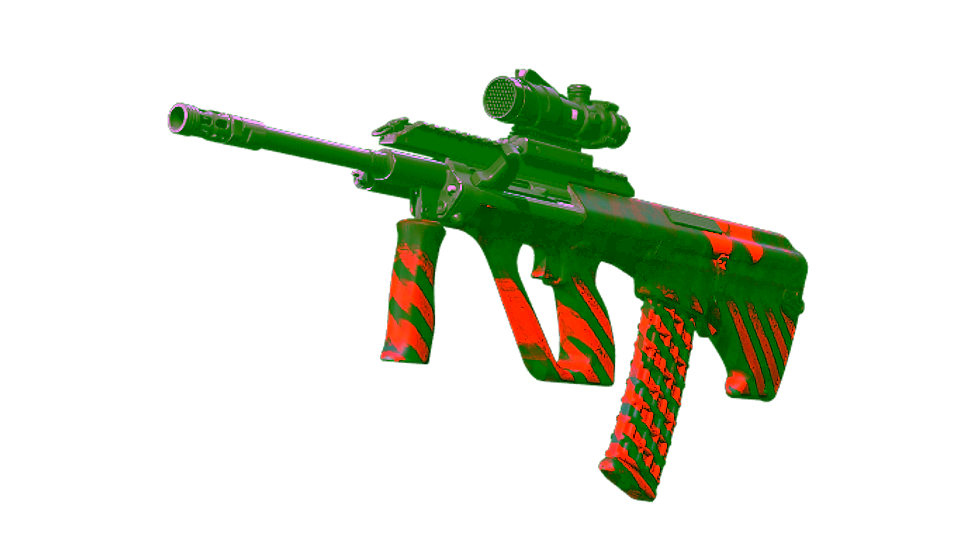 Display for Souvenir AUG | Radiation Hazard (Minimal Wear)