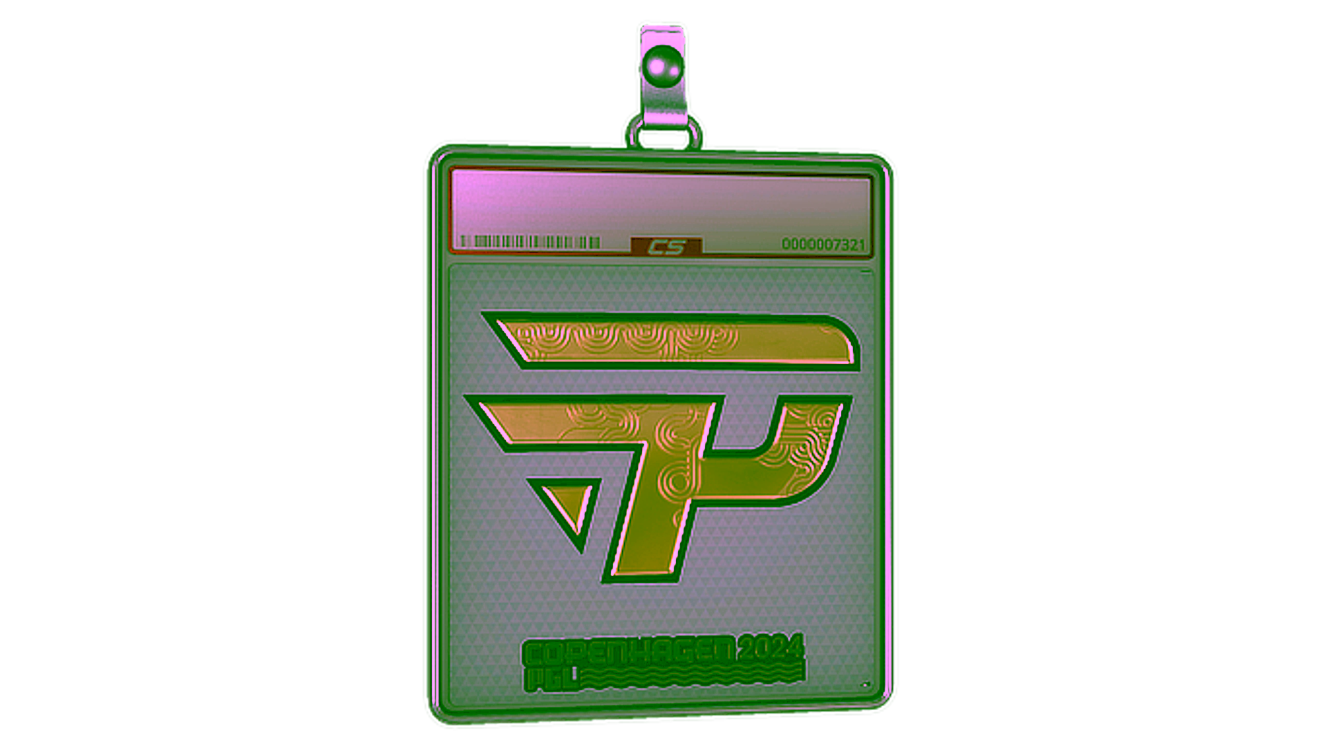 Display for Sticker Slab | paiN Gaming (Gold) | Copenhagen 2024