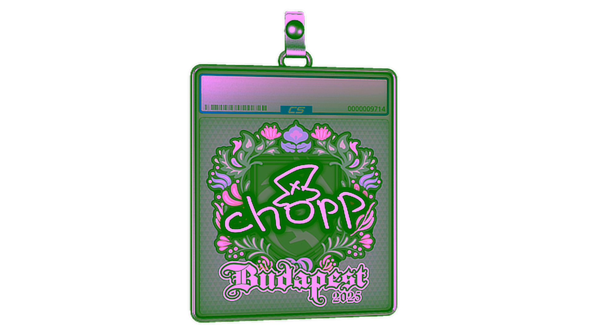 Display for Sticker Slab | chopper | Budapest 2025