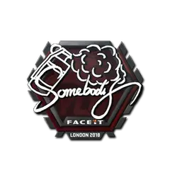 Sticker somebody London 2018
