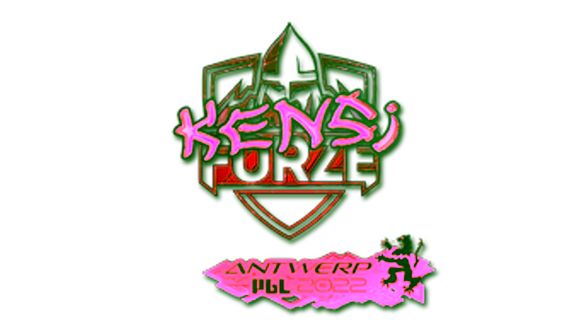 Display for Sticker | KENSi (Holo) | Antwerp 2022