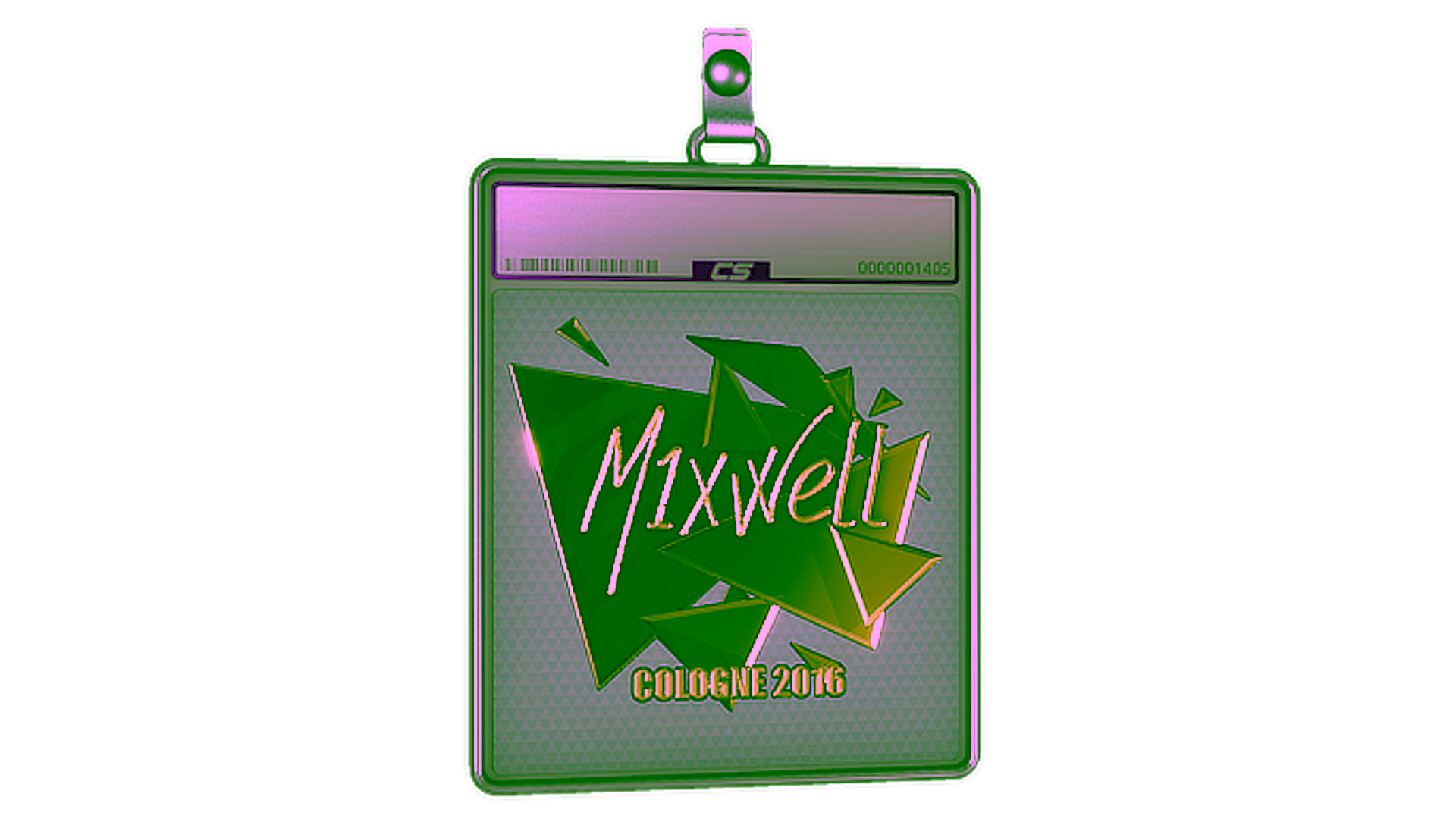 Affichage pour Sticker Slab | mixwell (Gold) | Cologne 2016