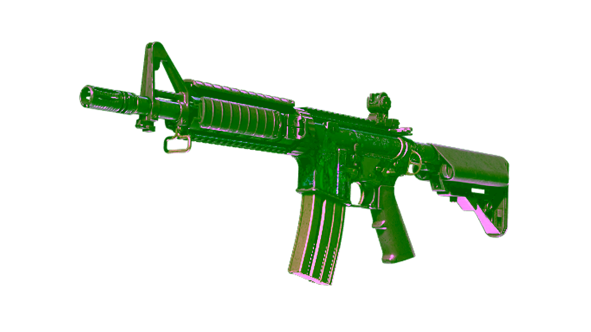 Display for M4A4 | Polysoup (Battle-Scarred)