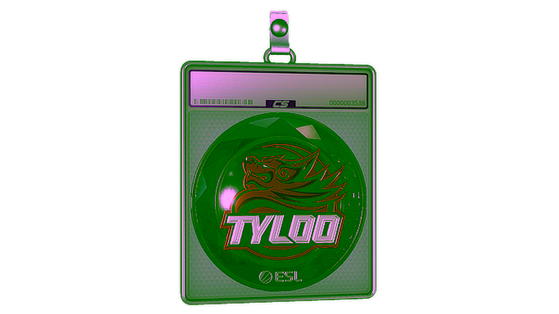 Exibição para Sticker Slab | Tyloo (Foil) | Katowice 2019