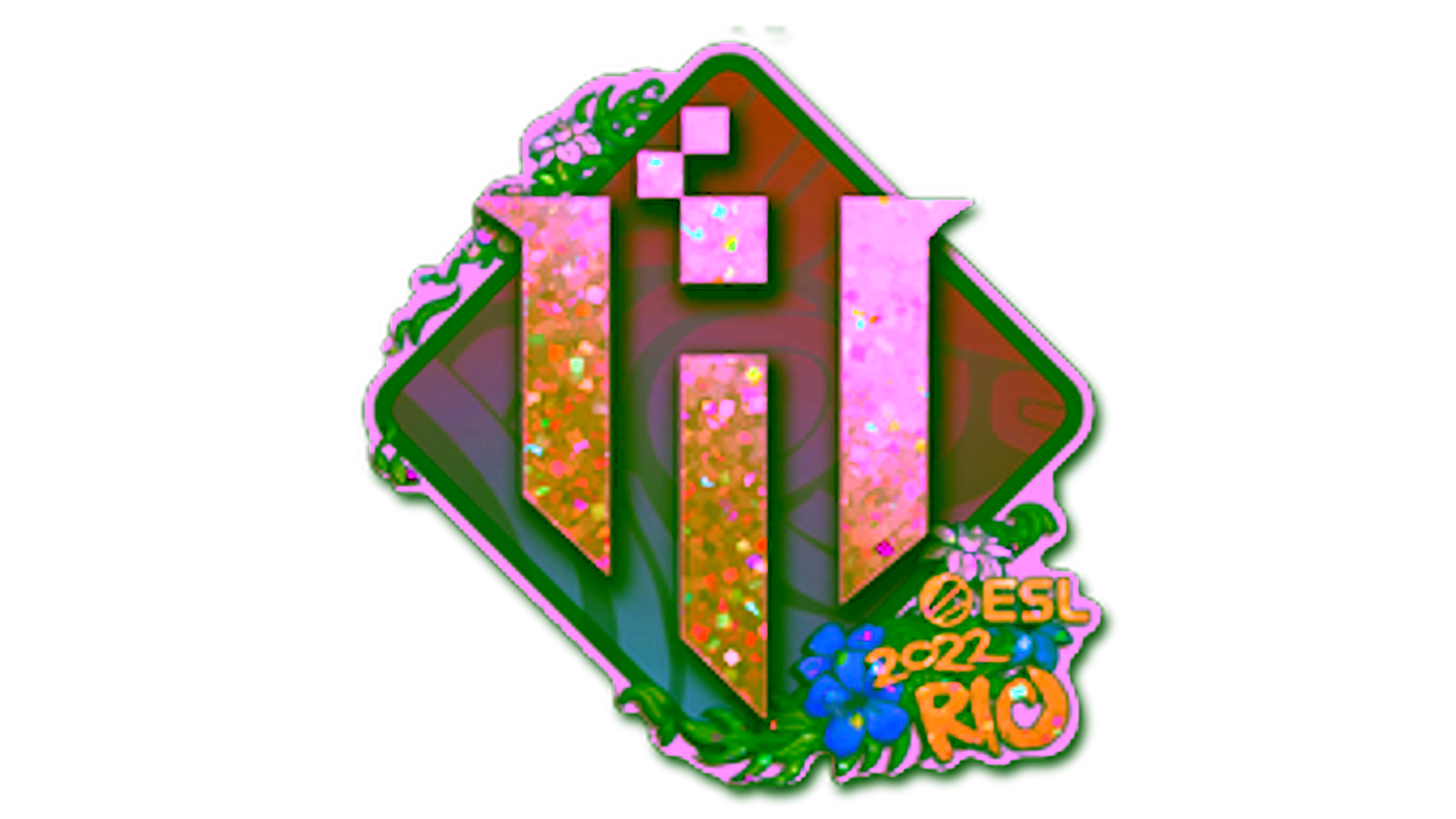 Visar för Sticker | IHC Esports (Glitter) | Rio 2022