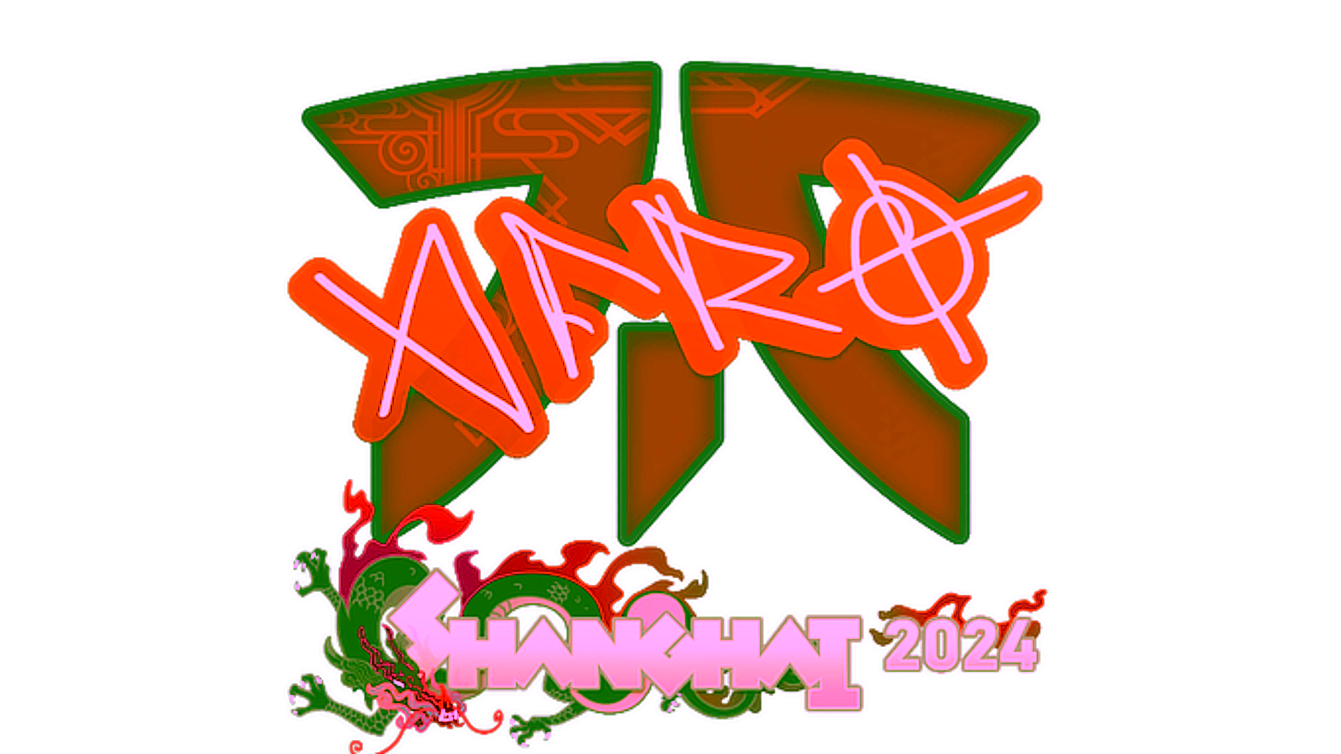 Display for Sticker | afro | Shanghai 2024