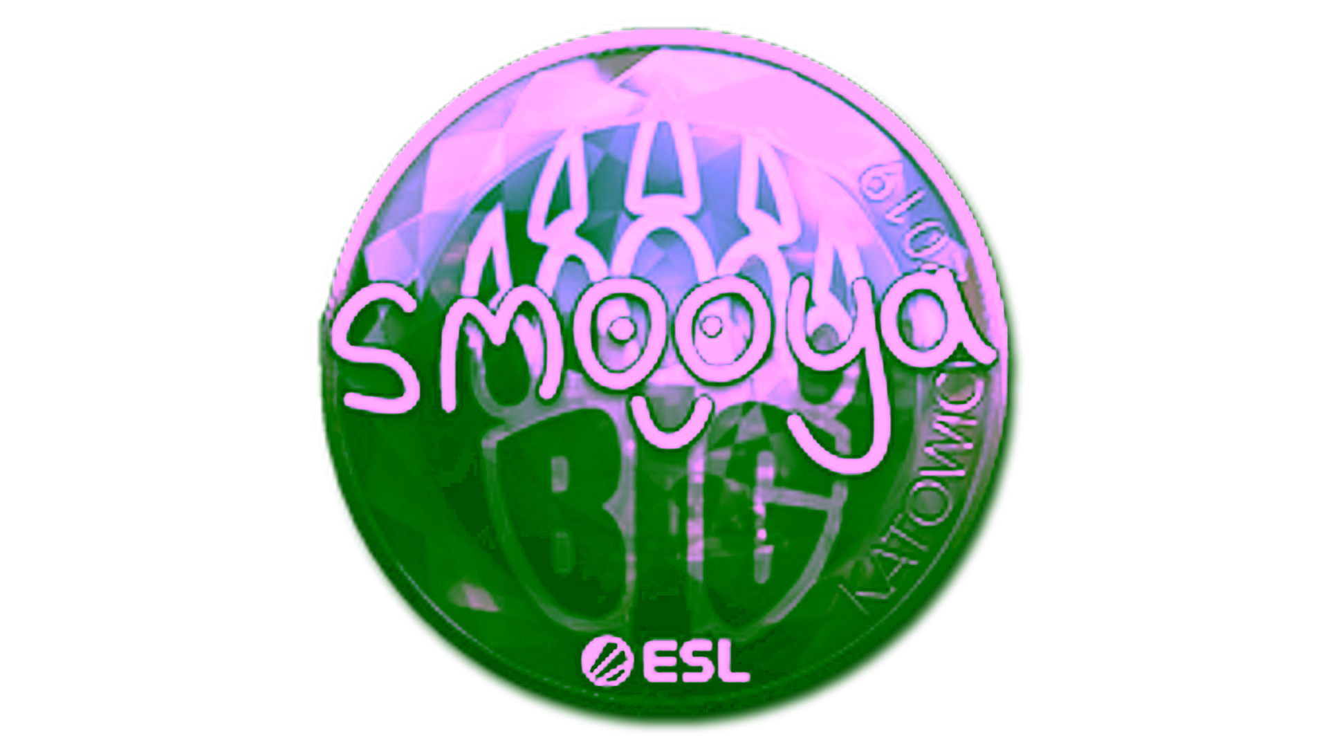Display for Sticker | smooya (Foil) | Katowice 2019