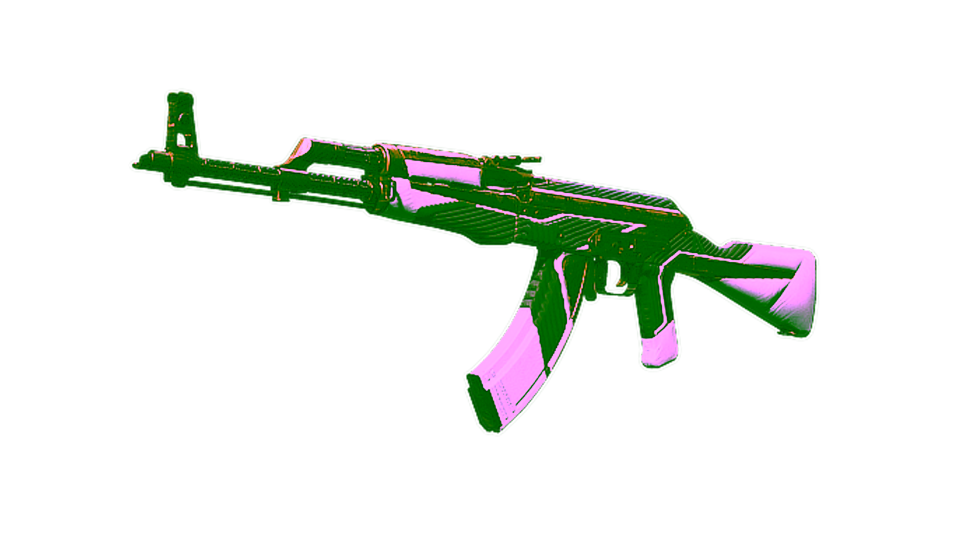 Display for AK-47 | The Oligarch (Well-Worn)