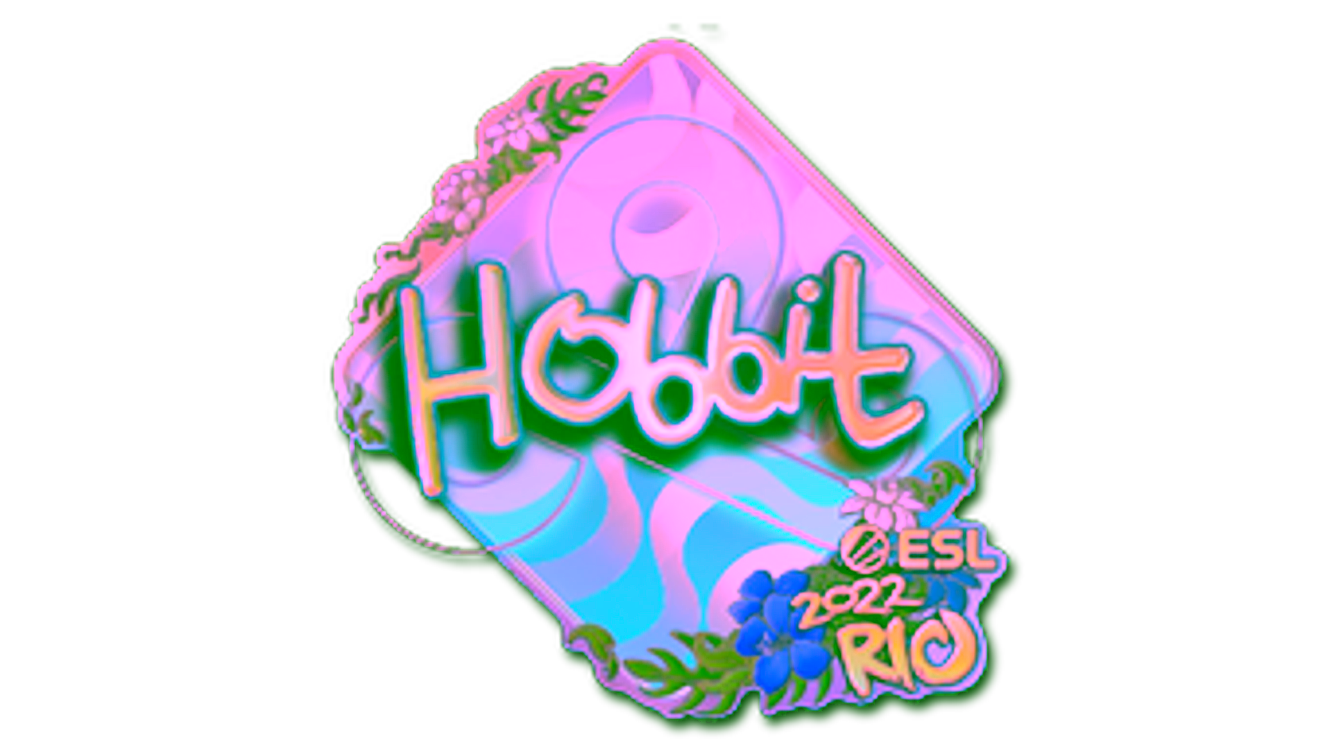 Exibição para Sticker | Hobbit (Holo) | Rio 2022