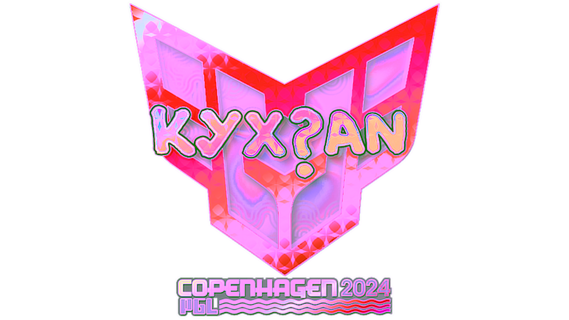 Visar för Sticker | kyxsan (Holo) | Copenhagen 2024