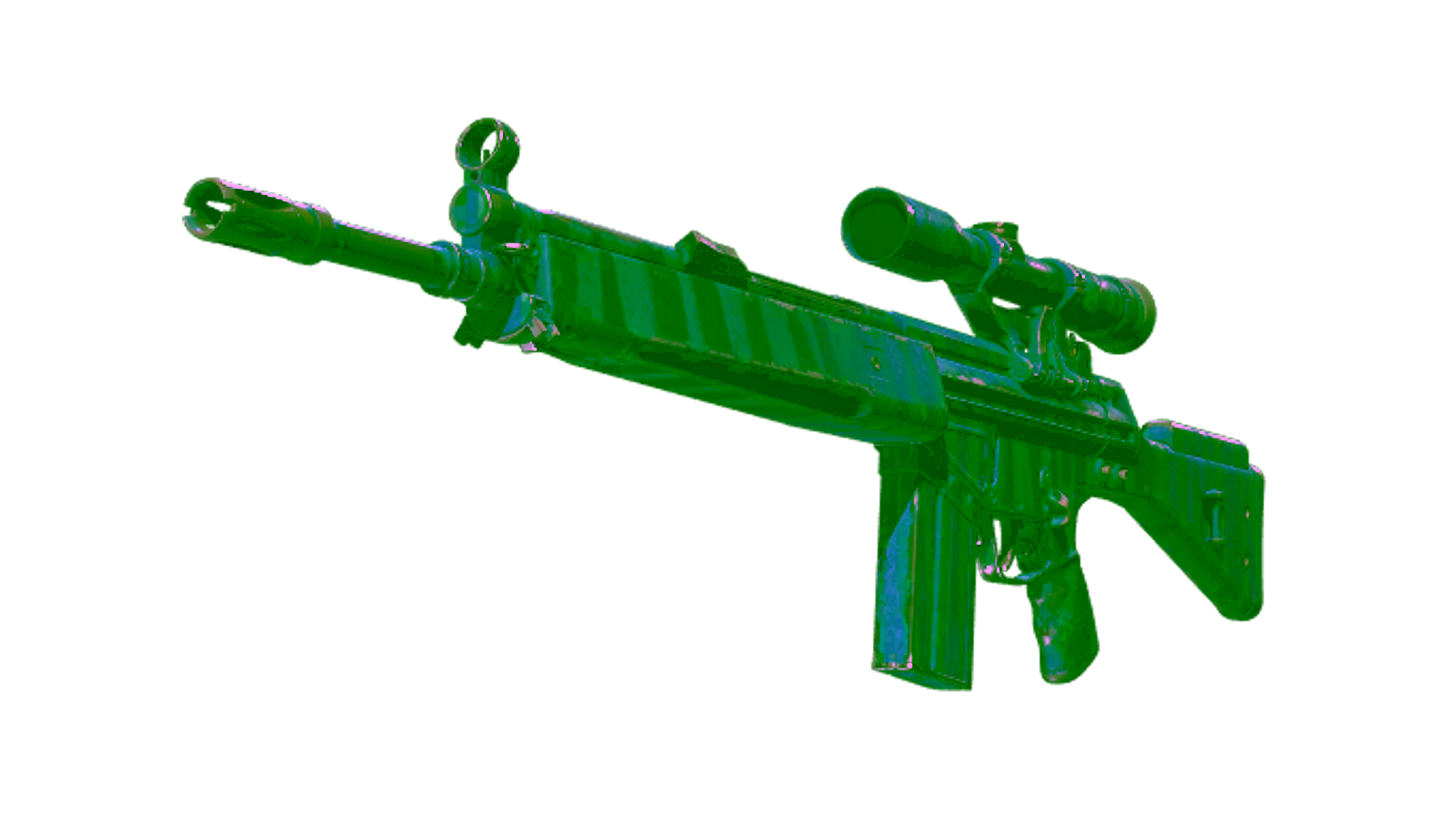 Дисплей для G3SG1 | Azure Zebra (Field-Tested)