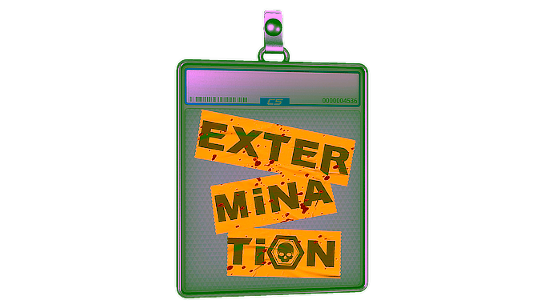 Display for Sticker Slab | Extermination