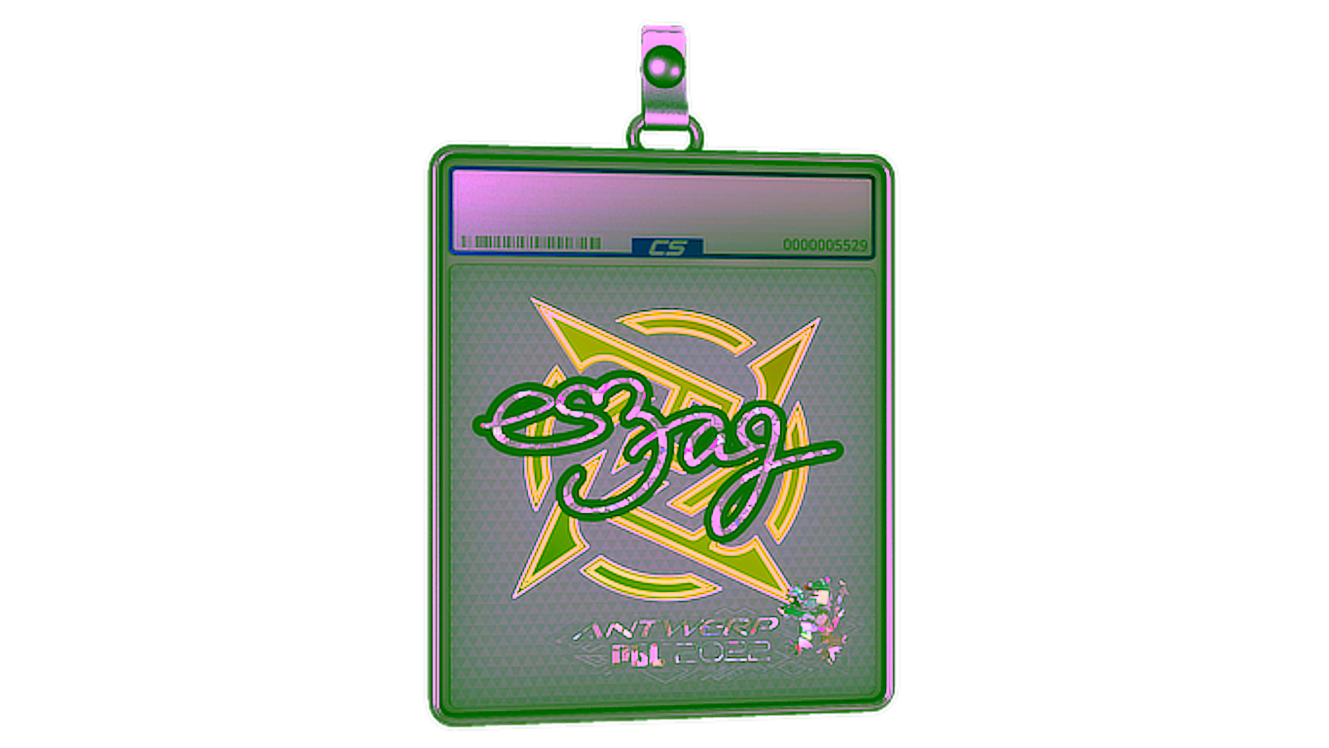 Display for Sticker Slab | es3tag (Glitter) | Antwerp 2022