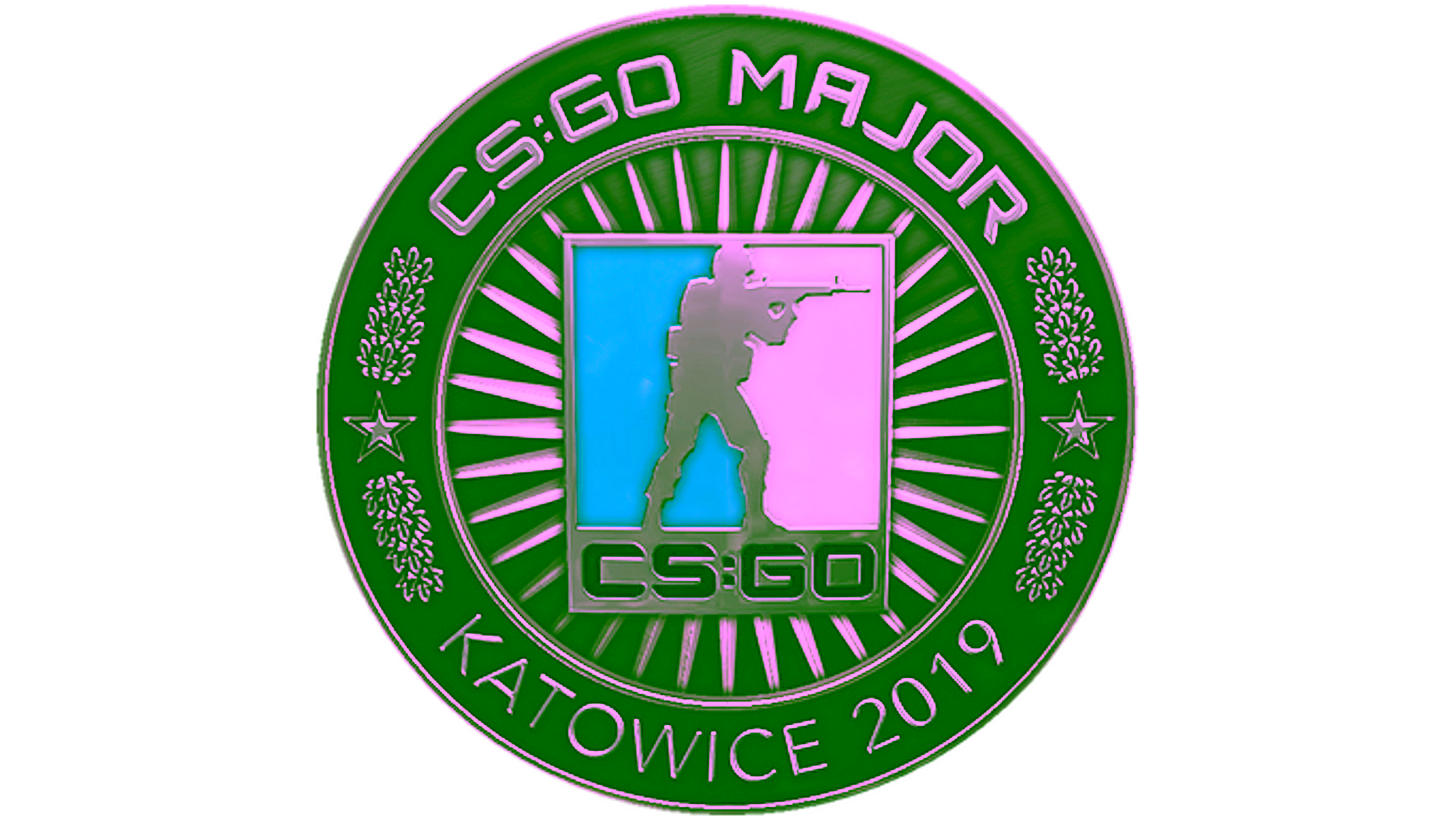 Display for Katowice 2019 Silver Coin