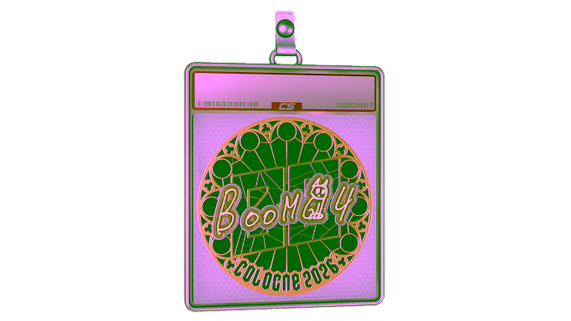 Display for Sticker Slab | Boombl4 (Gold) | Cologne 2026