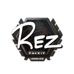 Sticker REZ London 2018
