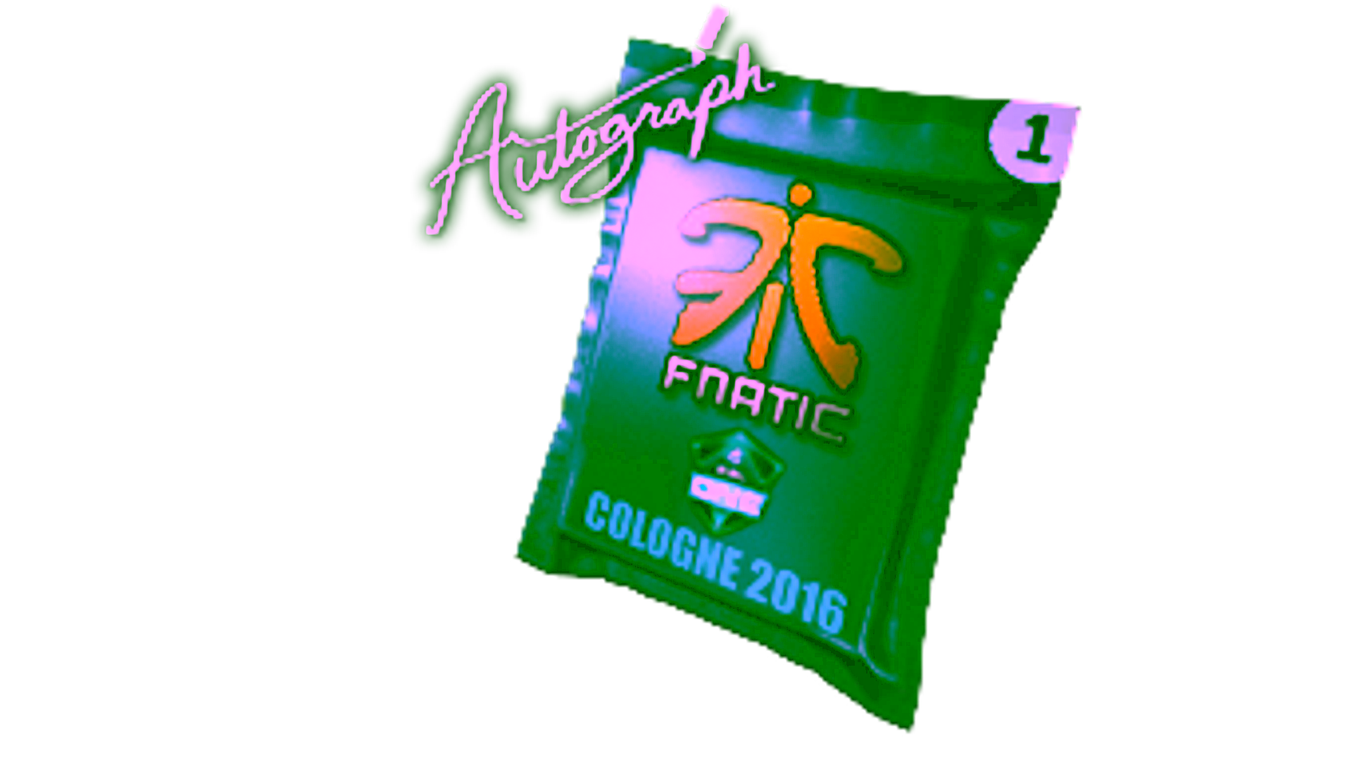 Display for Autograph Capsule | Fnatic | Cologne 2016