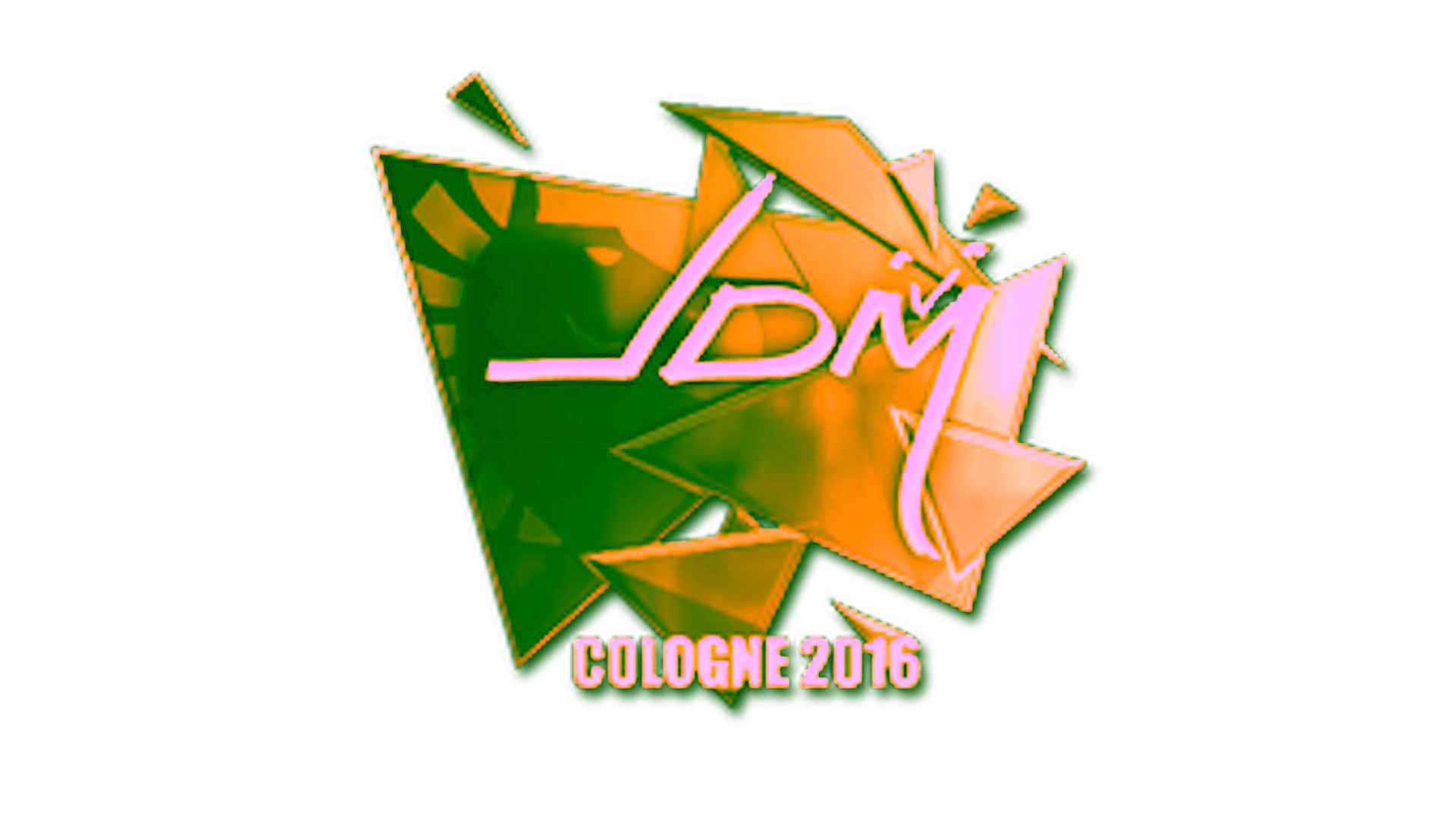 Visar för Sticker | jdm64 (Gold) | Cologne 2016