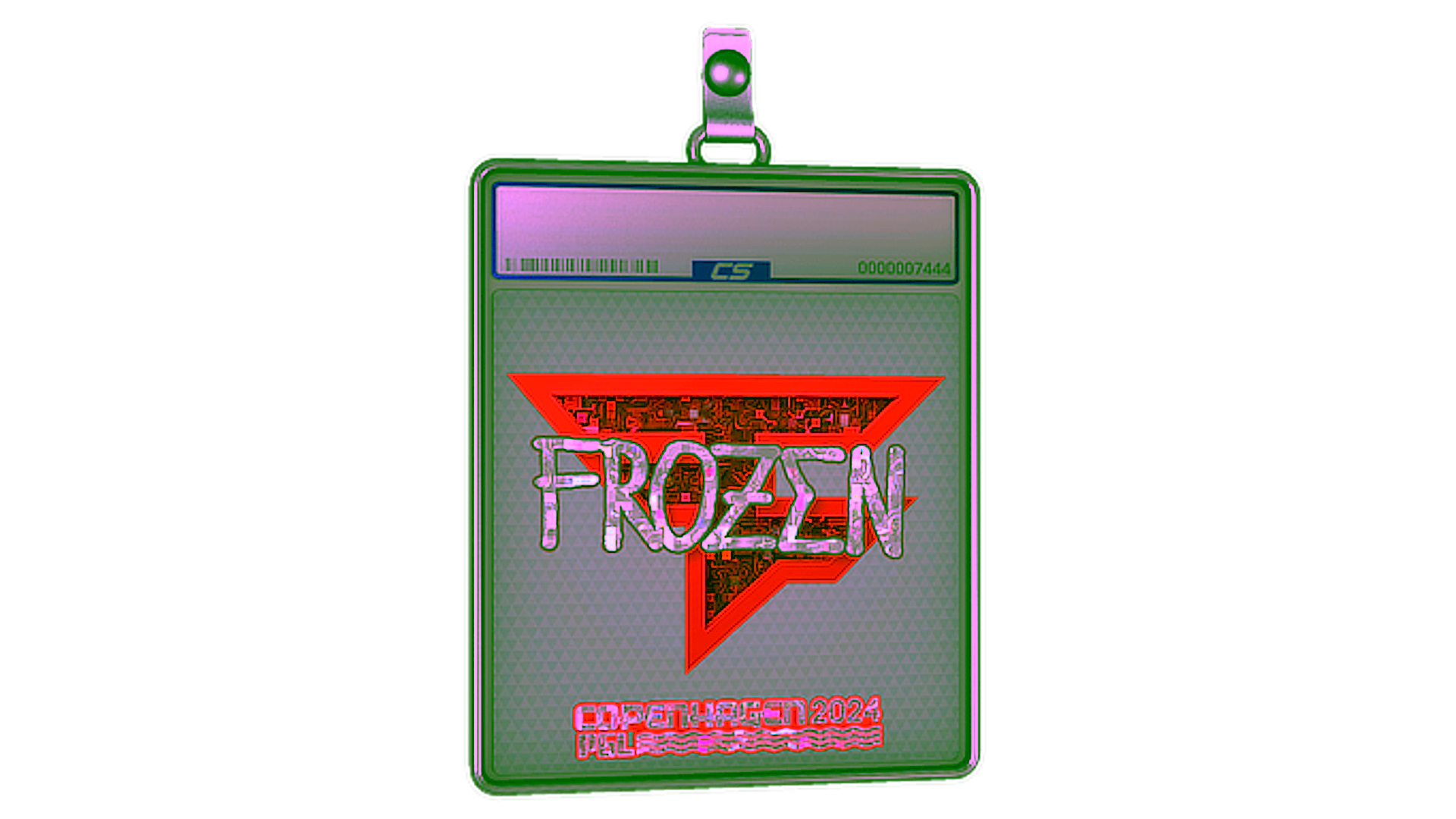 Display for Sticker Slab | frozen (Glitter) | Copenhagen 2024