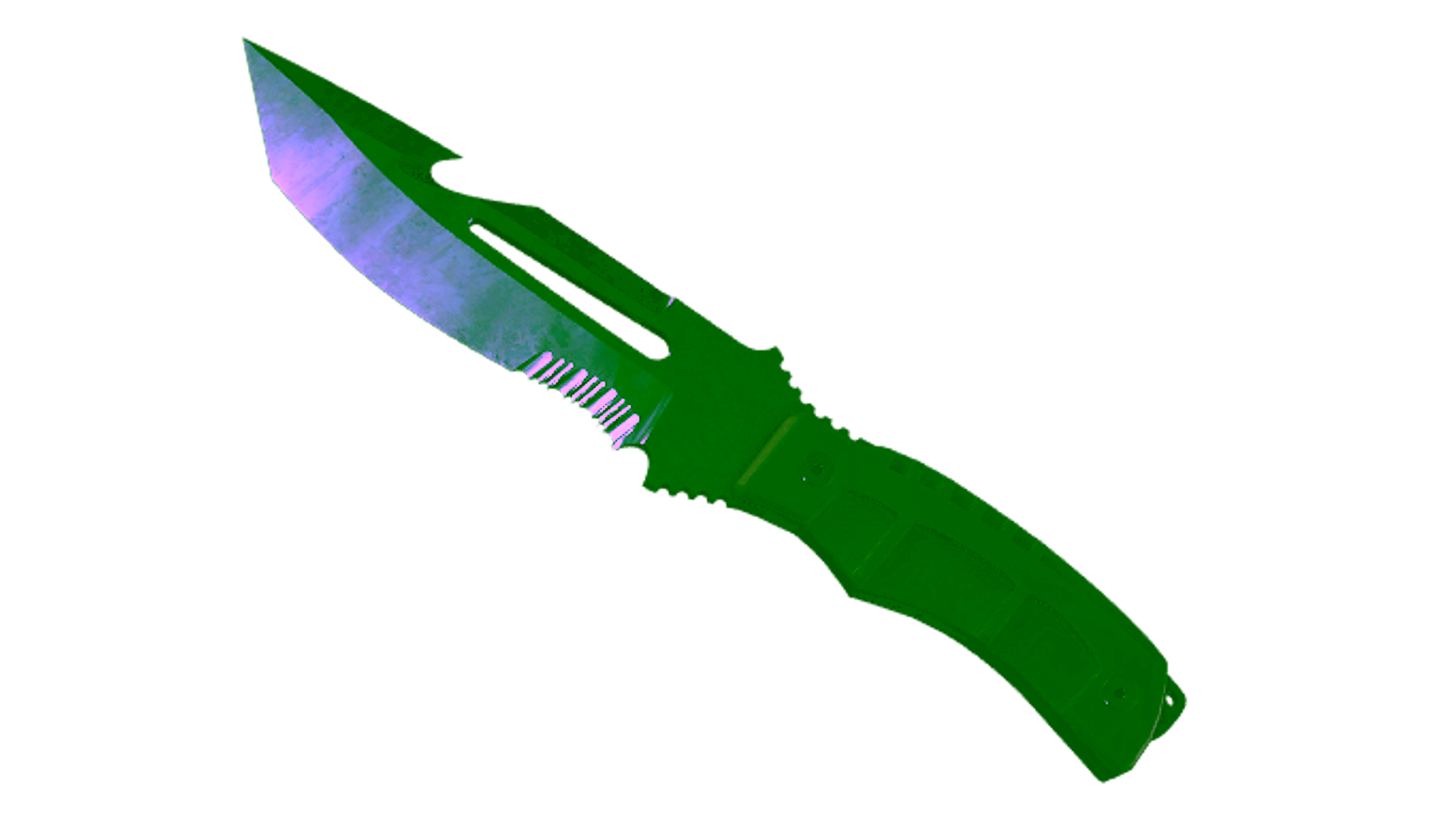 Display for ★ StatTrak™ Survival Knife | Blue Steel (Factory New)