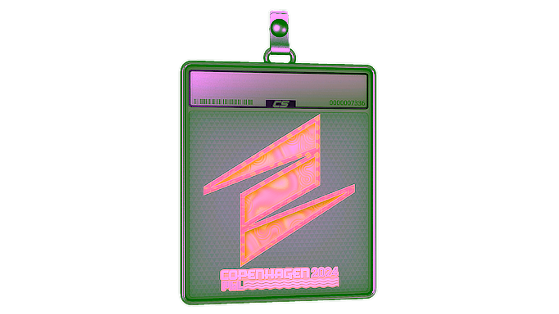 Display for Sticker Slab | ECSTATIC (Holo) | Copenhagen 2024