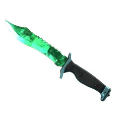Bowie Knife Gamma Doppler Emerald