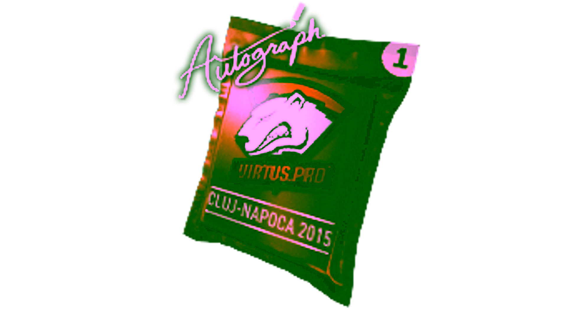 Display for Autograph Capsule | Virtus.Pro | Cluj-Napoca 2015