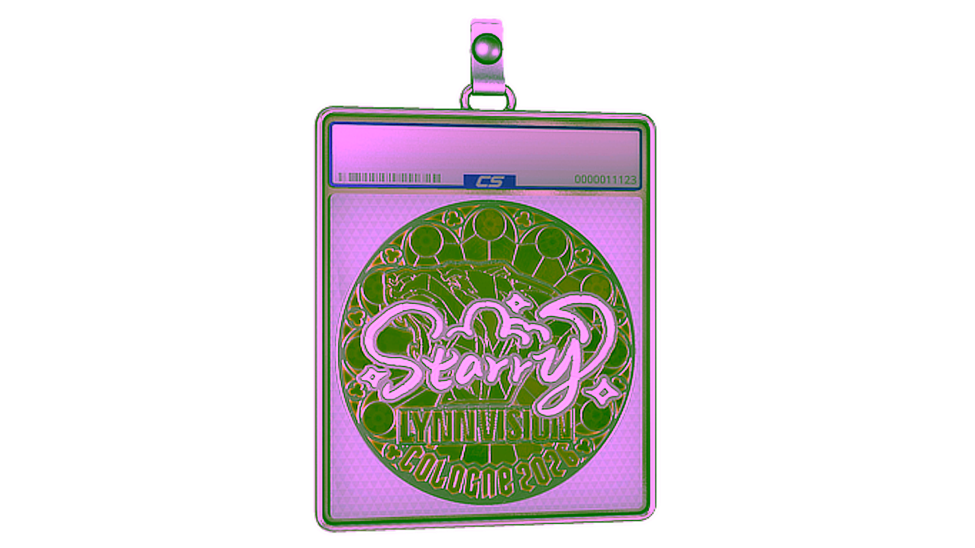 Display for Sticker Slab | Starry (Foil) | Cologne 2026
