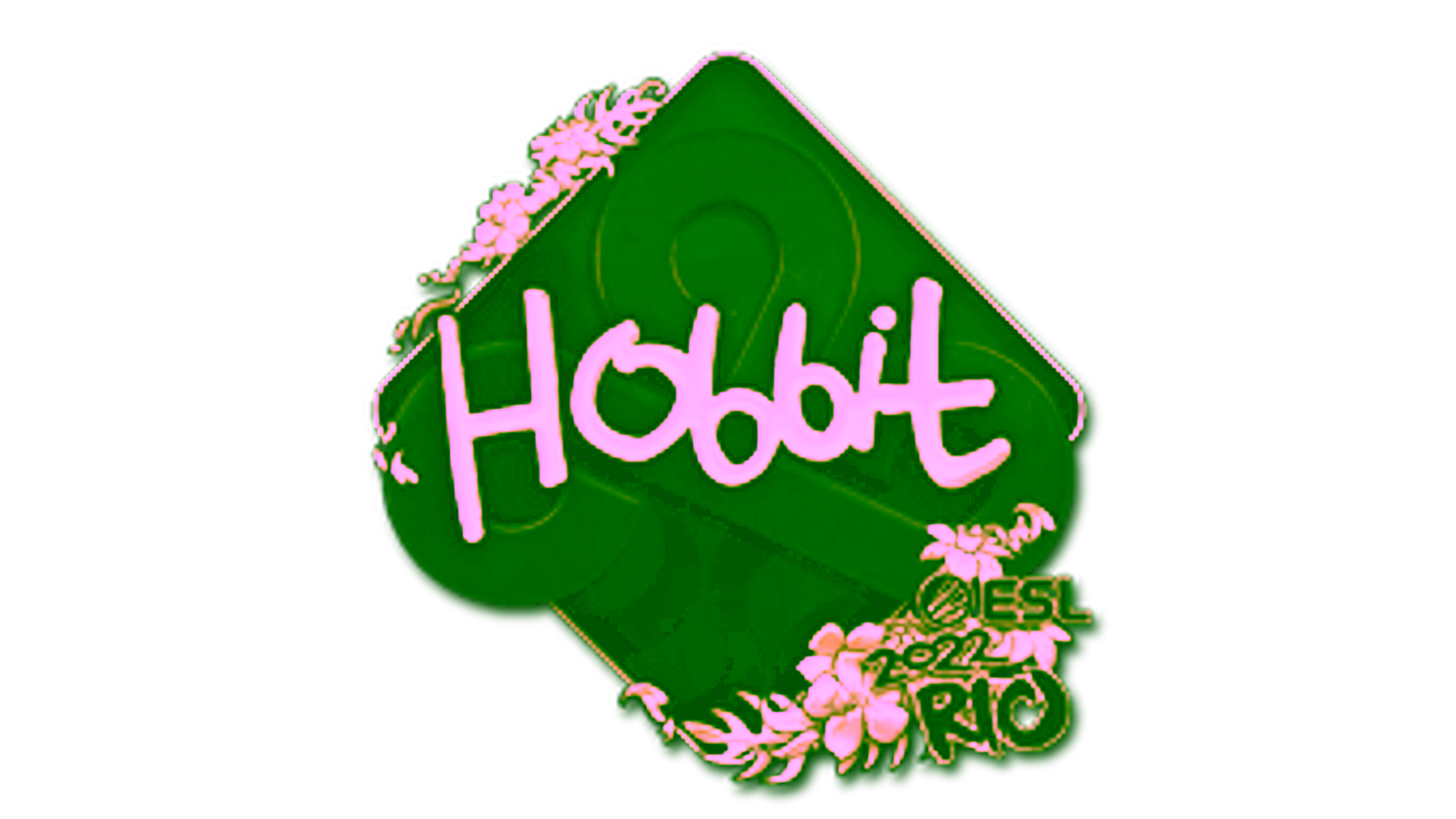 Display for Sticker | Hobbit (Gold) | Rio 2022
