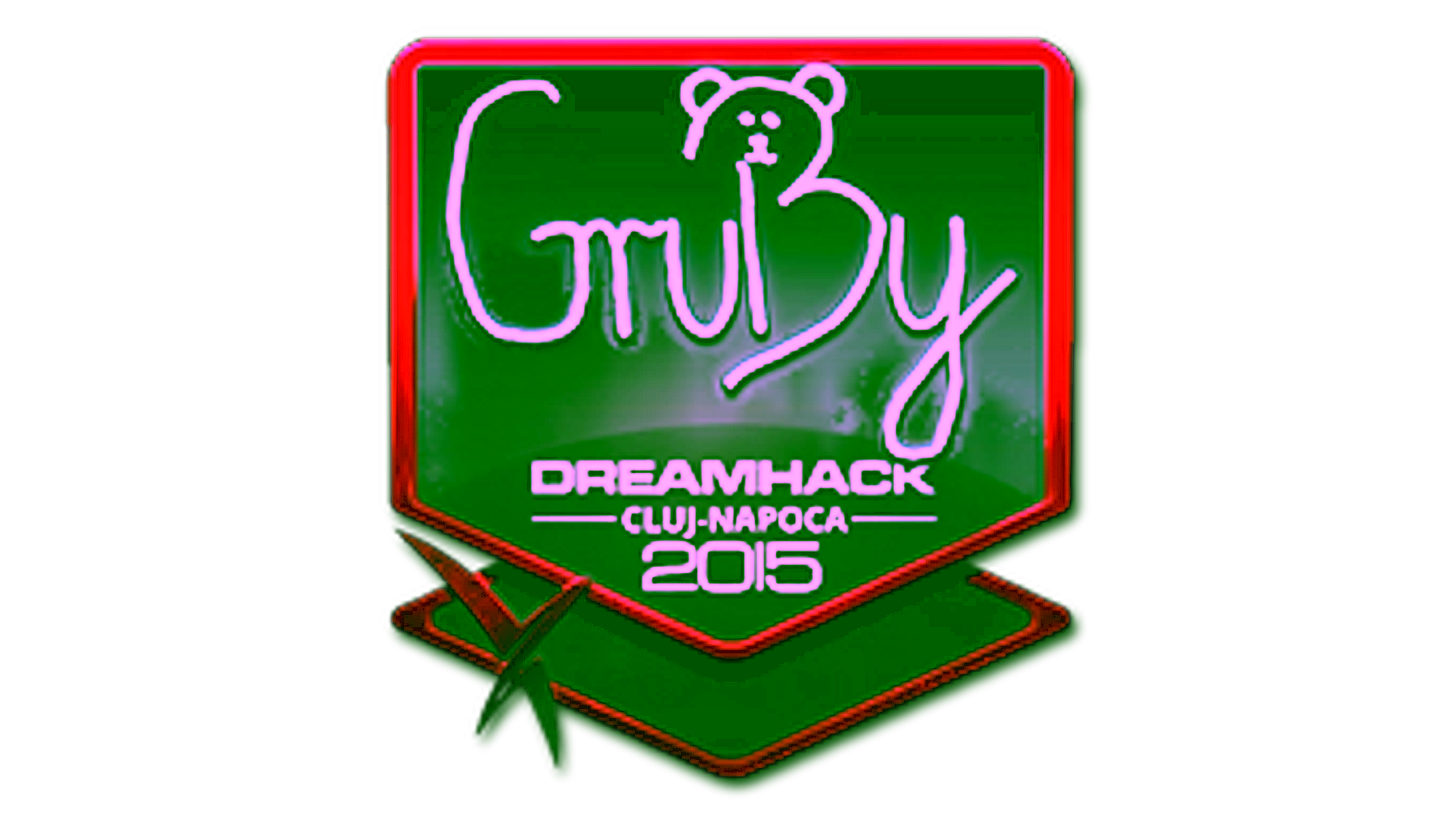 Дисплей для Sticker | GruBy (Foil) | Cluj-Napoca 2015
