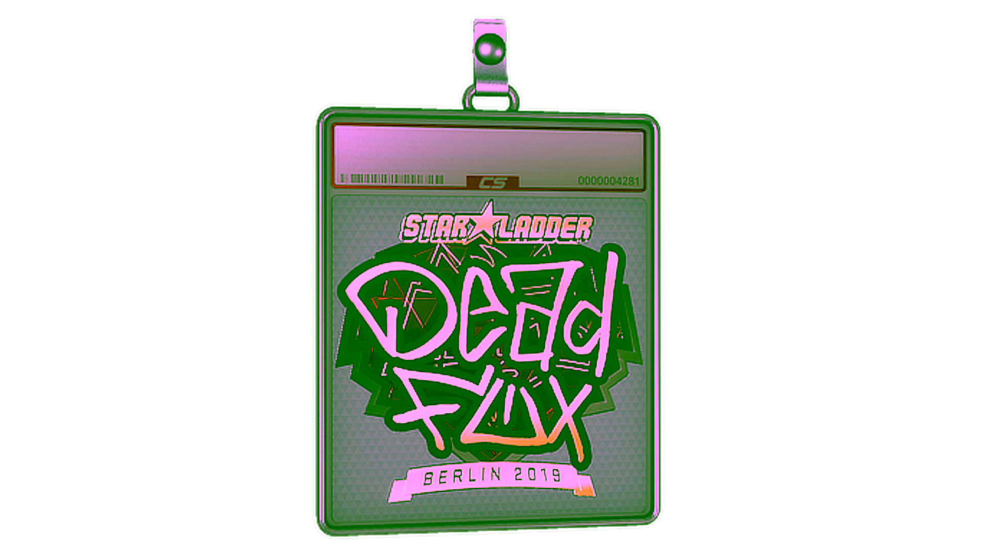 Display for Sticker Slab | DeadFox (Gold) | Berlin 2019