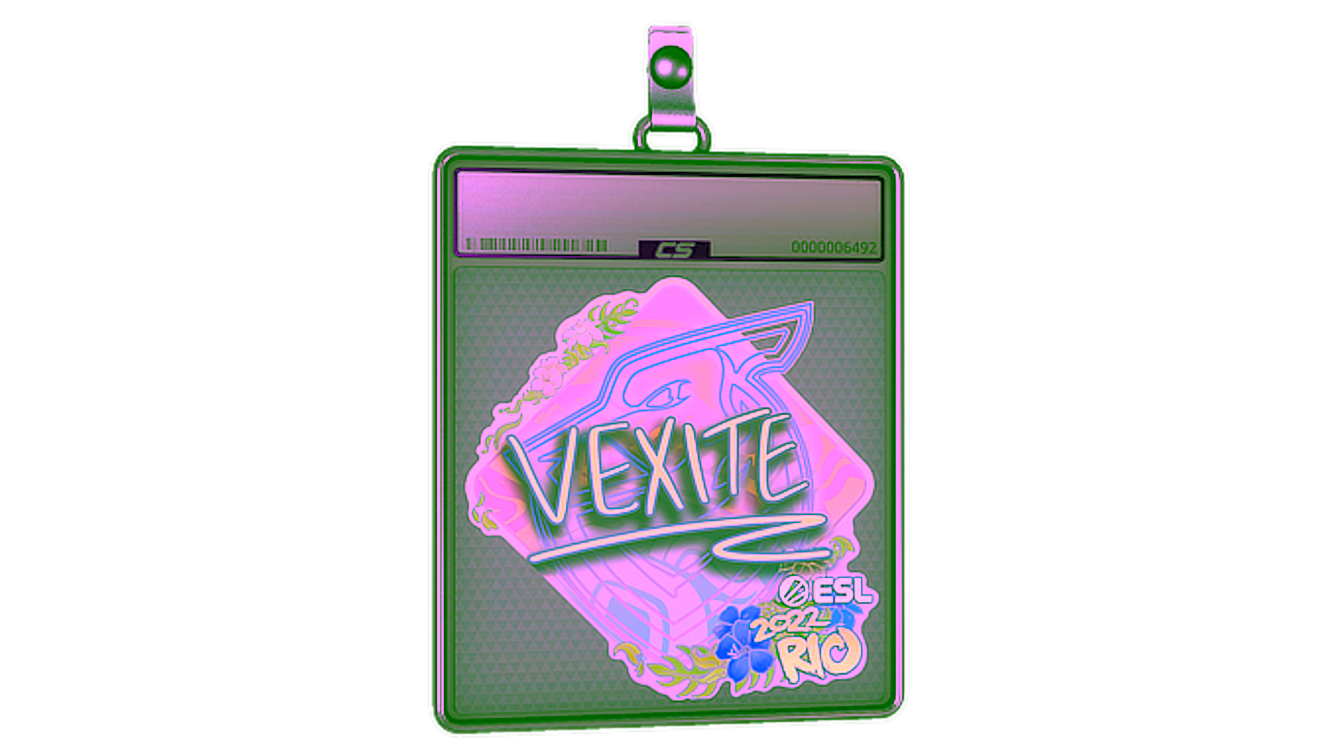 Affichage pour Sticker Slab | vexite (Holo) | Rio 2022