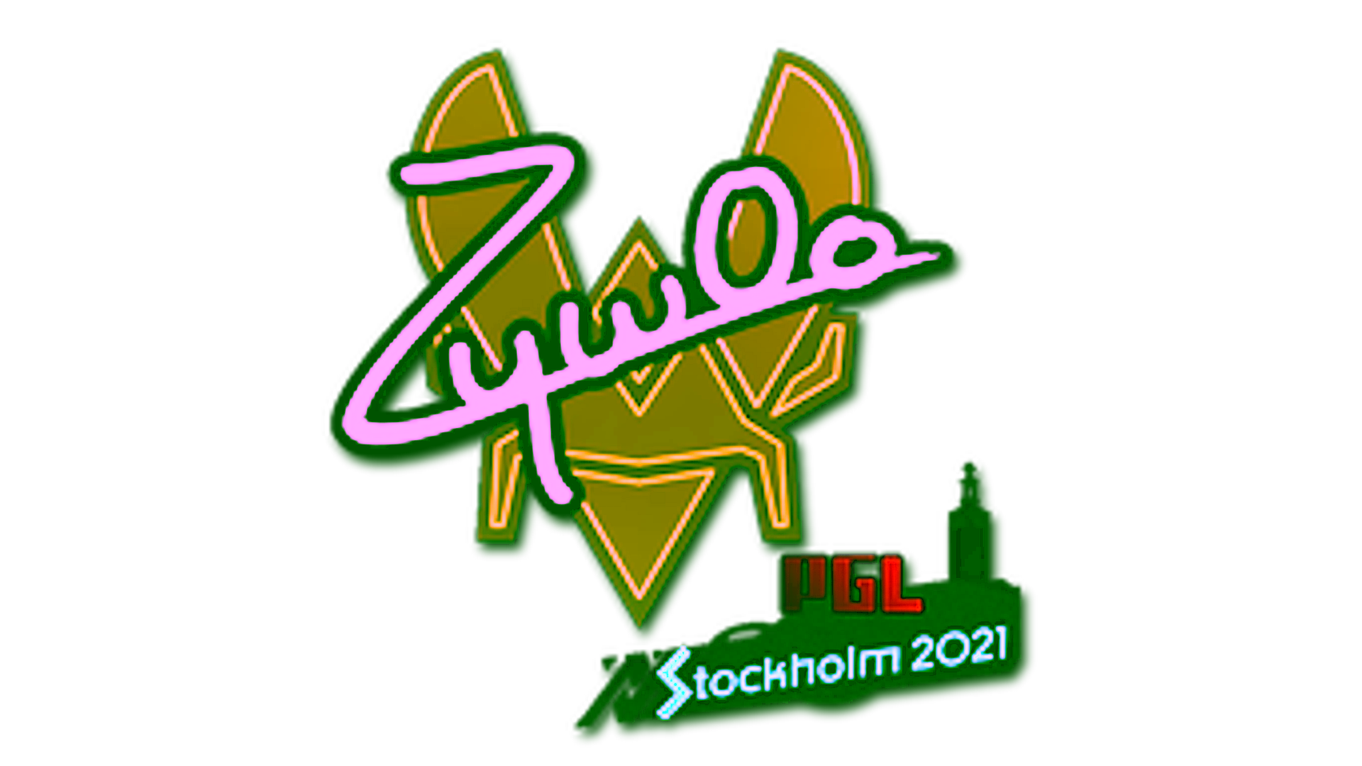 Display for Sticker | ZywOo | Stockholm 2021