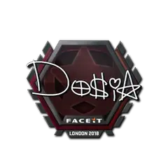 Sticker Dosia London 2018