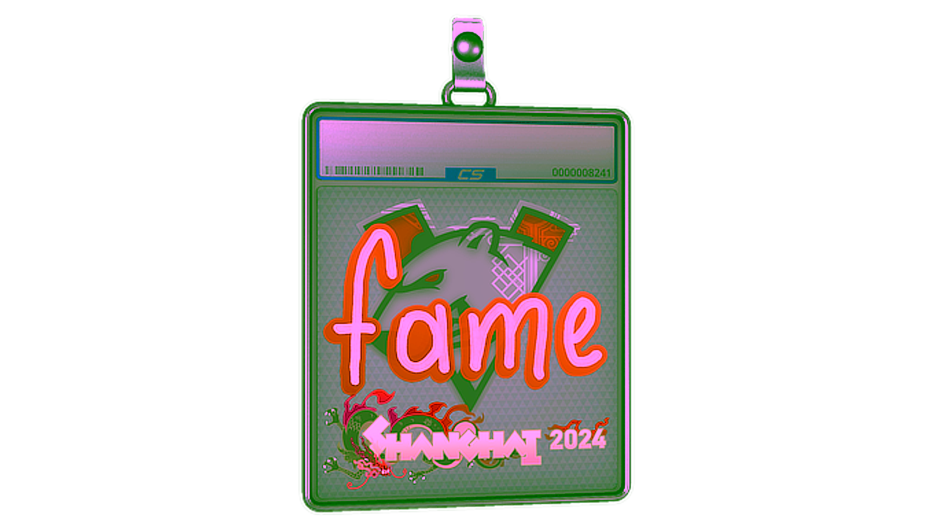 Display for Sticker Slab | fame | Shanghai 2024