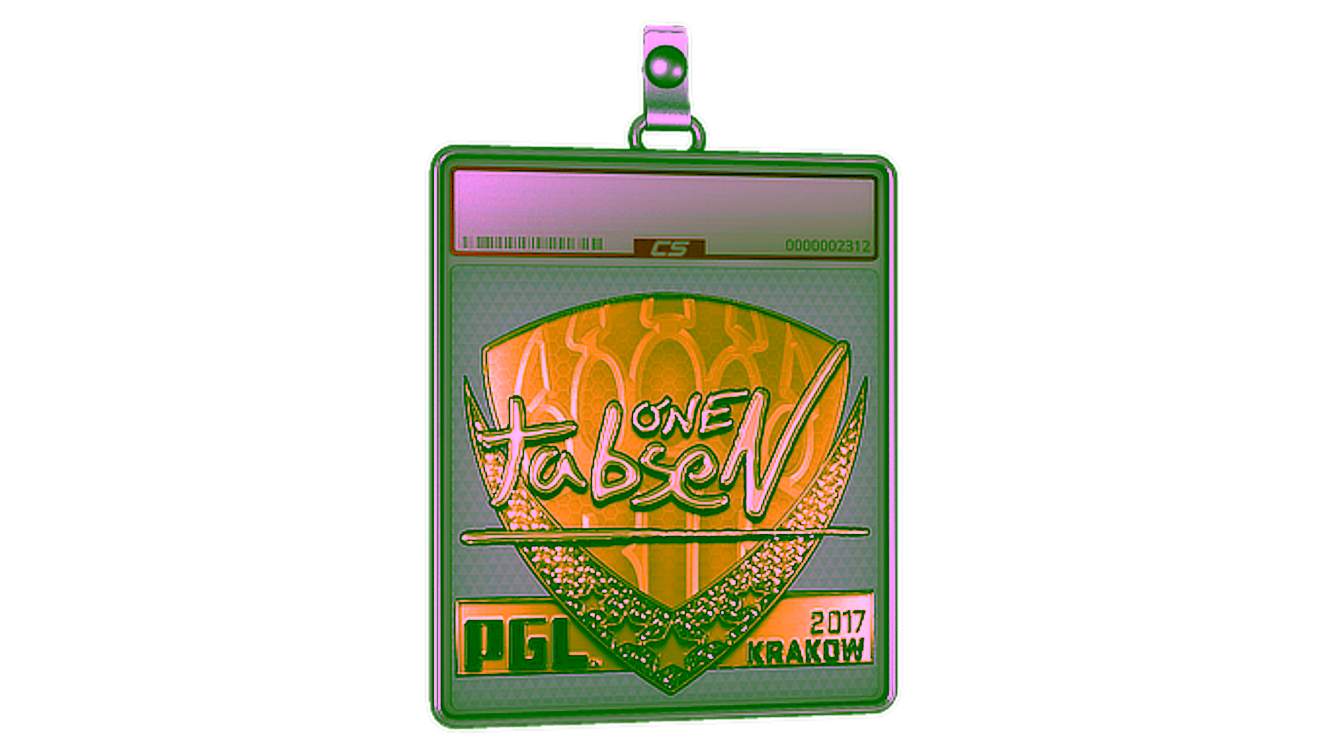 Display for Sticker Slab | tabseN (Gold) | Krakow 2017