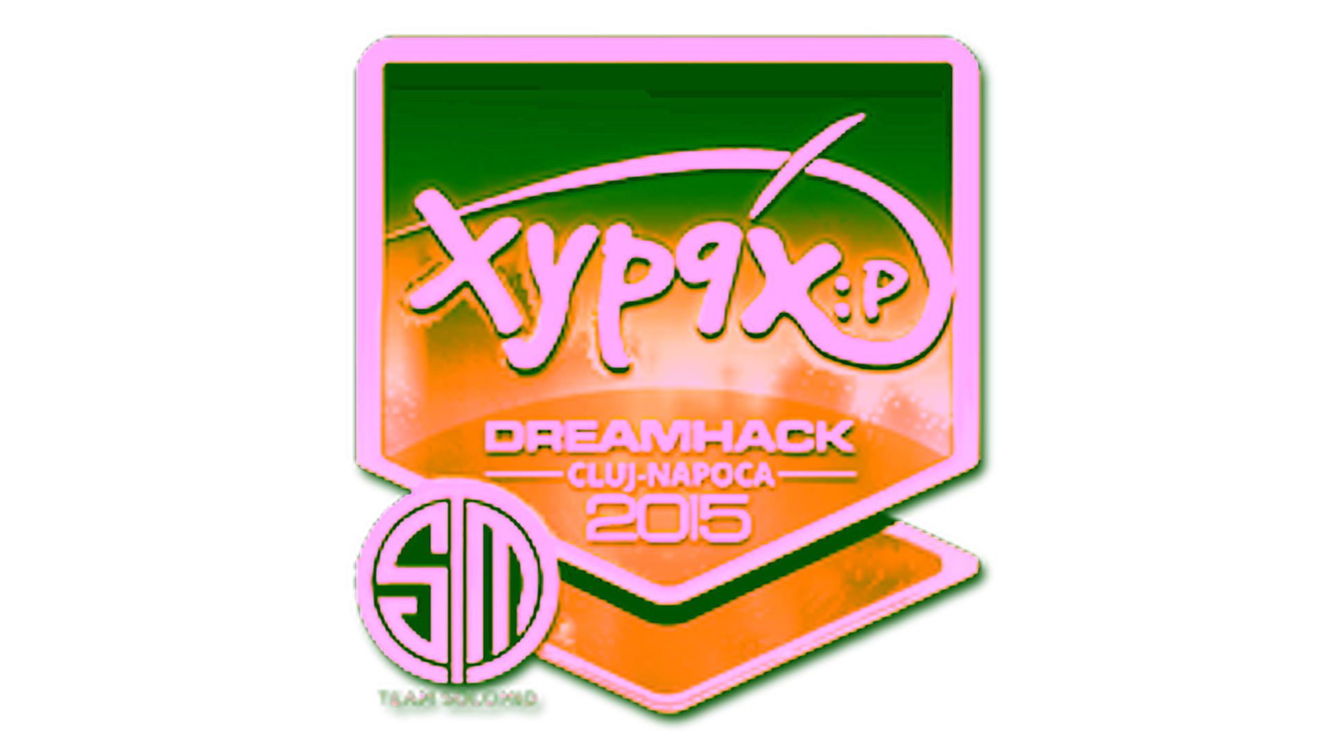 Sticker | Xyp9x (Gold) | Cluj-Napoca 2015 için görüntü
