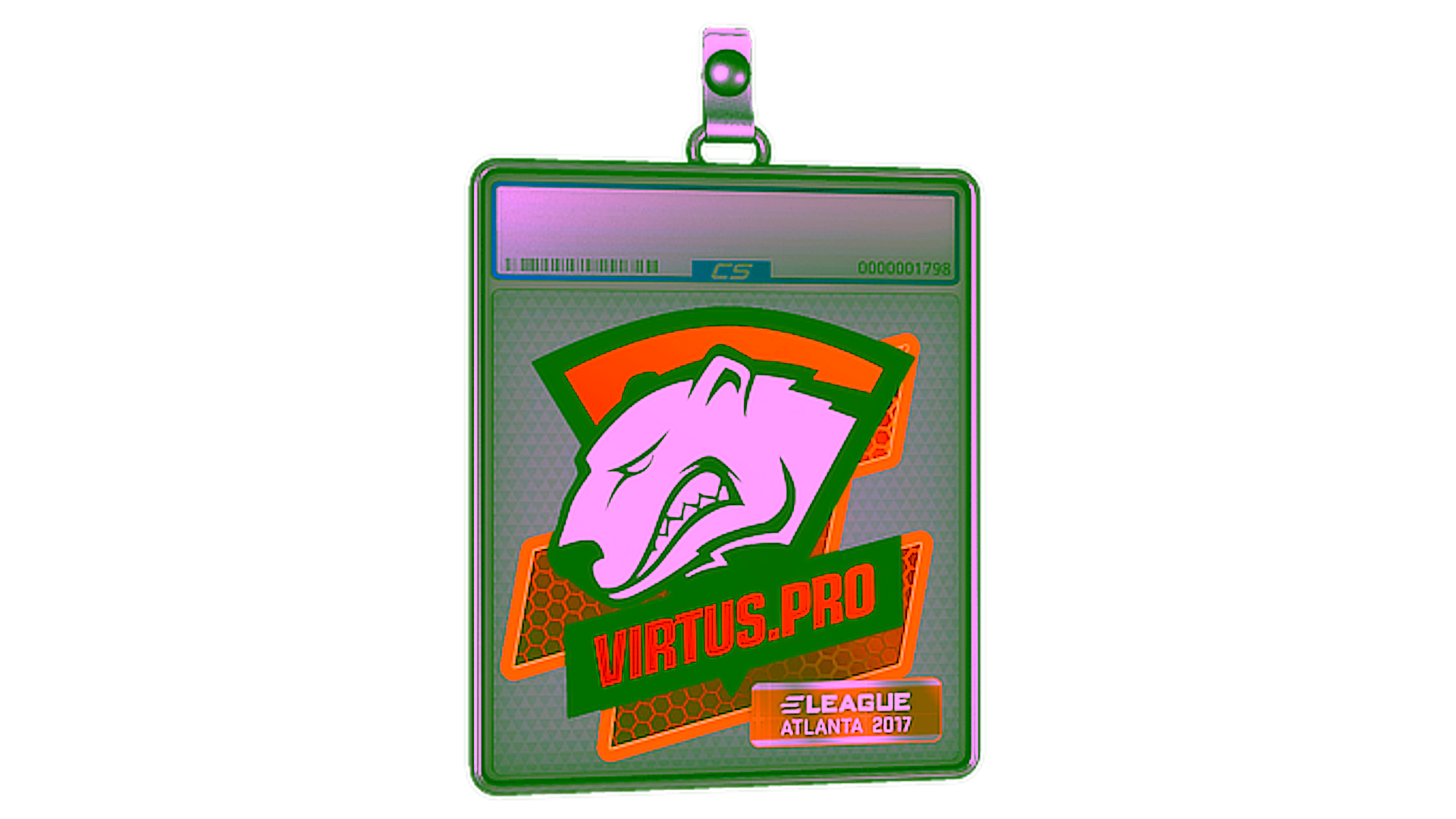 Wyświetl dla Sticker Slab | Virtus.Pro | Atlanta 2017