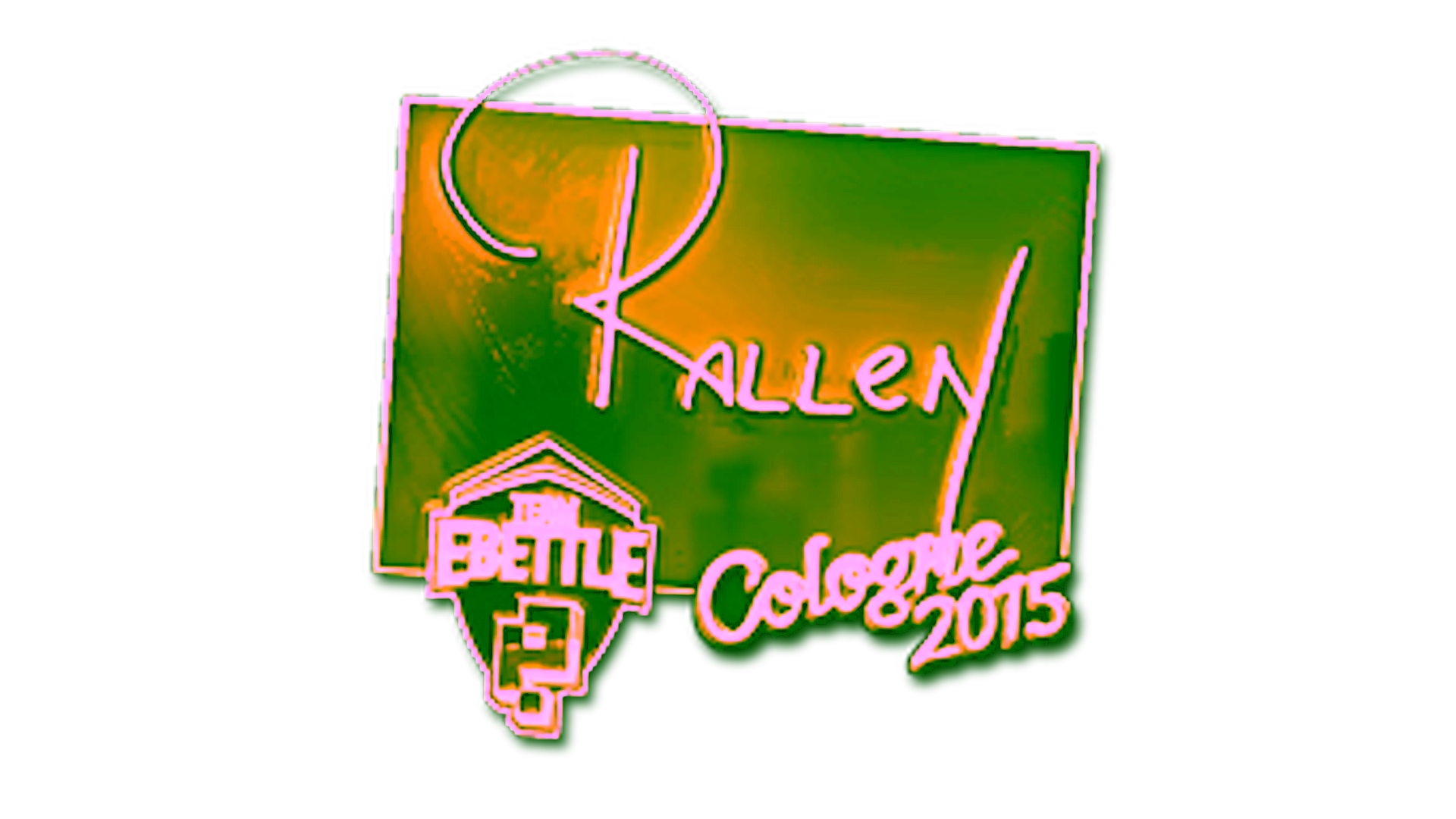 عرض لـ Sticker | rallen (Gold) | Cologne 2015