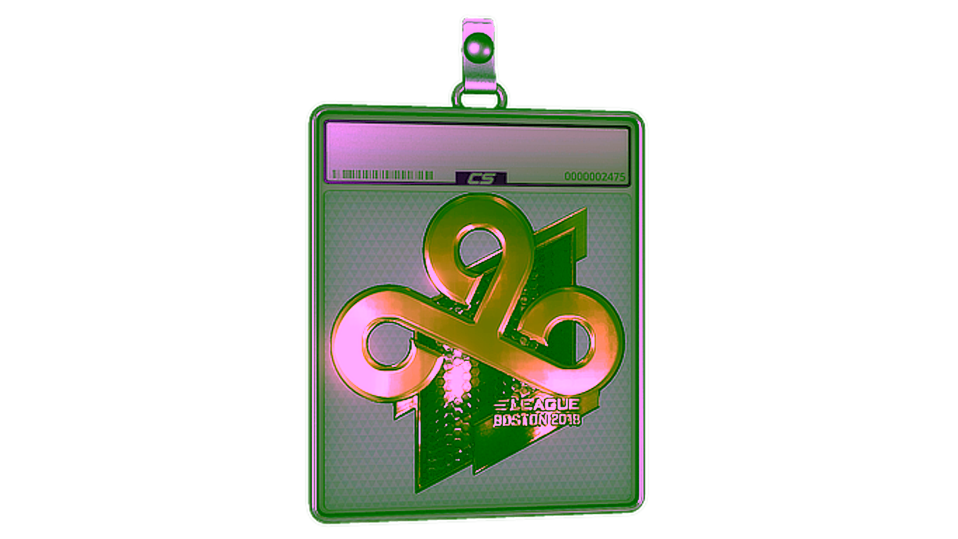 Visar för Sticker Slab | Cloud9 (Gold) | Boston 2018