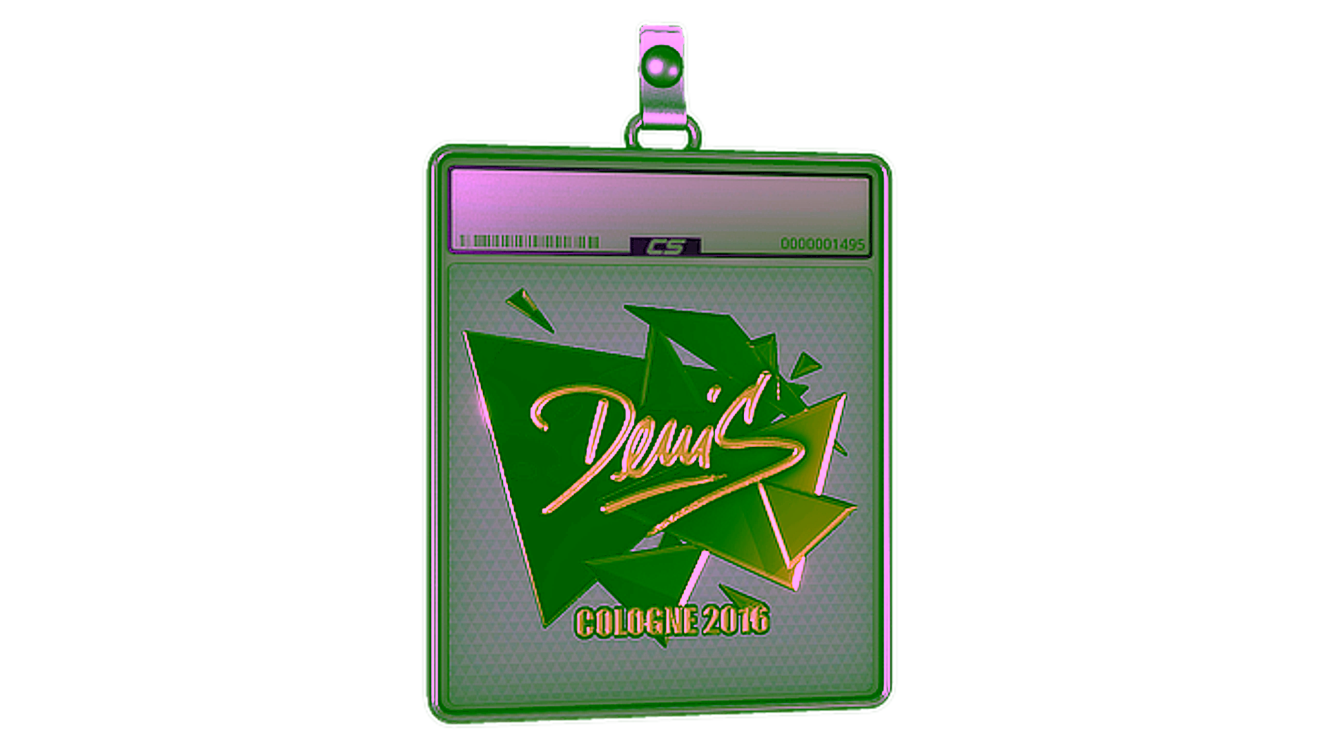 Mostrar para Sticker Slab | denis (Gold) | Cologne 2016