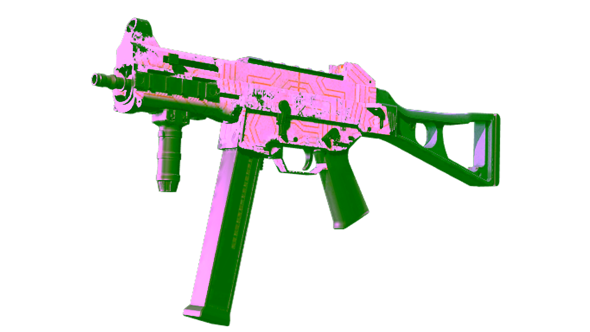 Affichage pour UMP-45 | Labyrinth (Well-Worn)