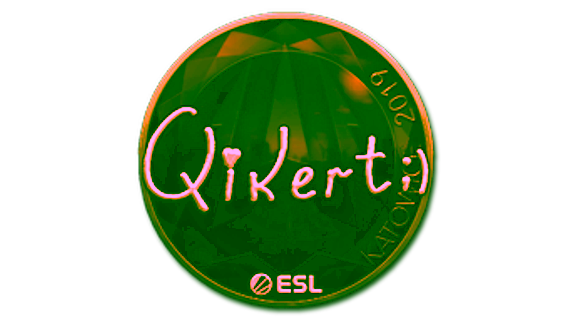 Дисплей для Sticker | qikert (Gold) | Katowice 2019