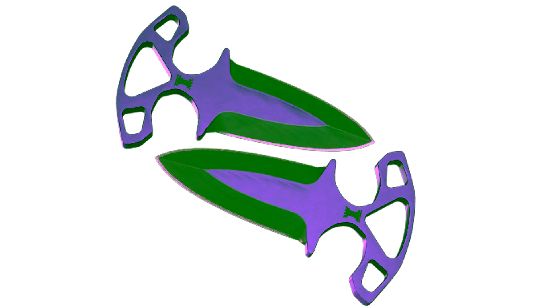 Display for ★ StatTrak™ Shadow Daggers | Ultraviolet (Factory New)