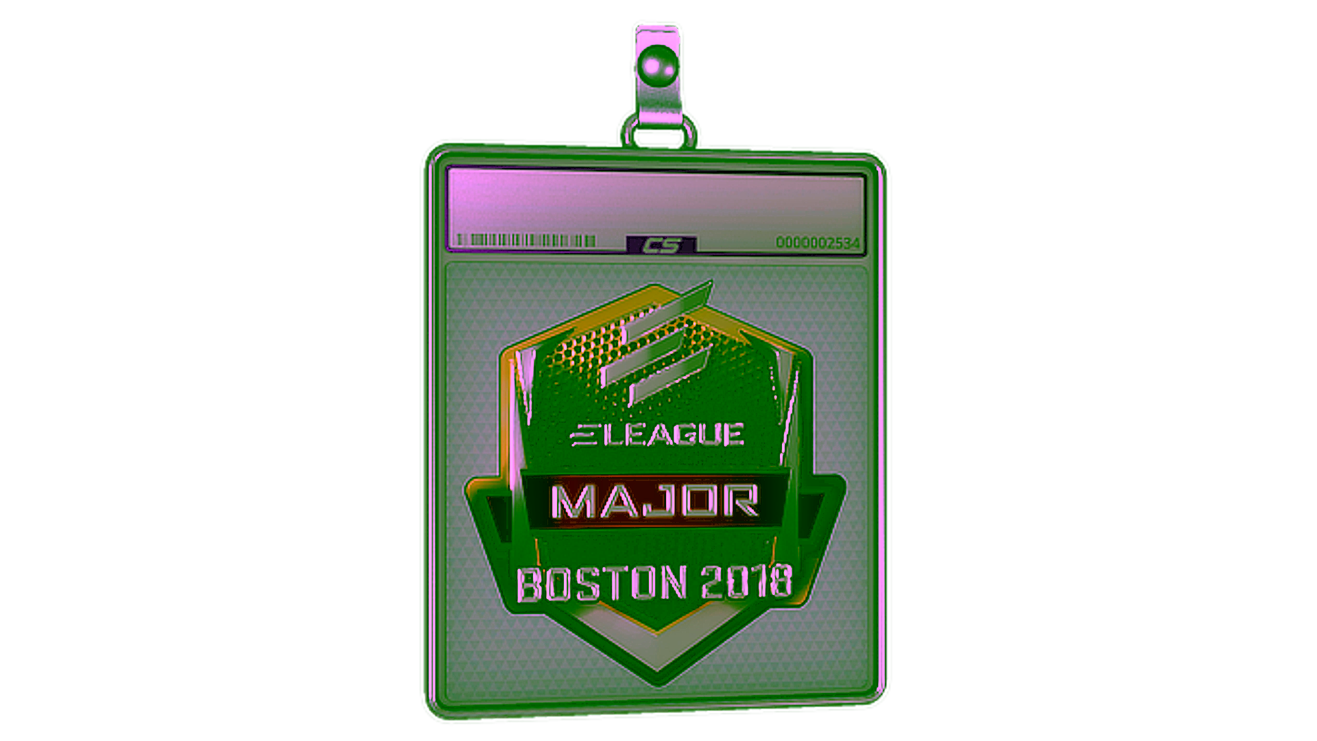 Display for Sticker Slab | ELEAGUE (Foil) | Boston 2018