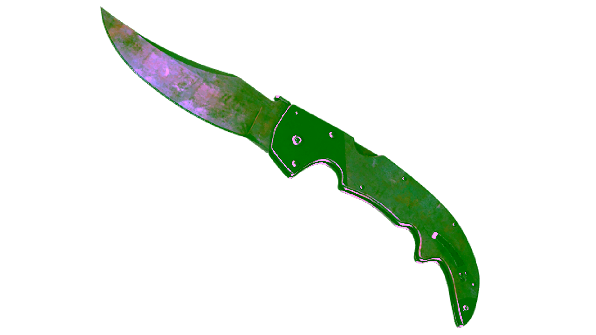 Display for ★ StatTrak™ Falchion Knife | Rust Coat (Well-Worn)