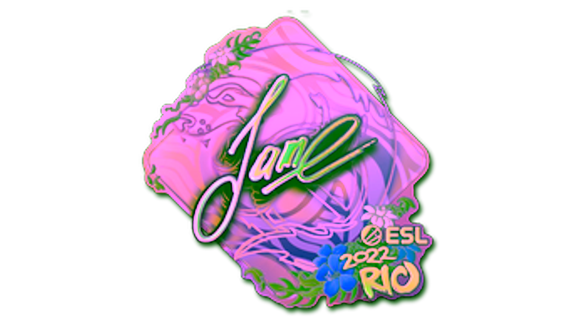 Display for Sticker | Jame (Holo) | Rio 2022