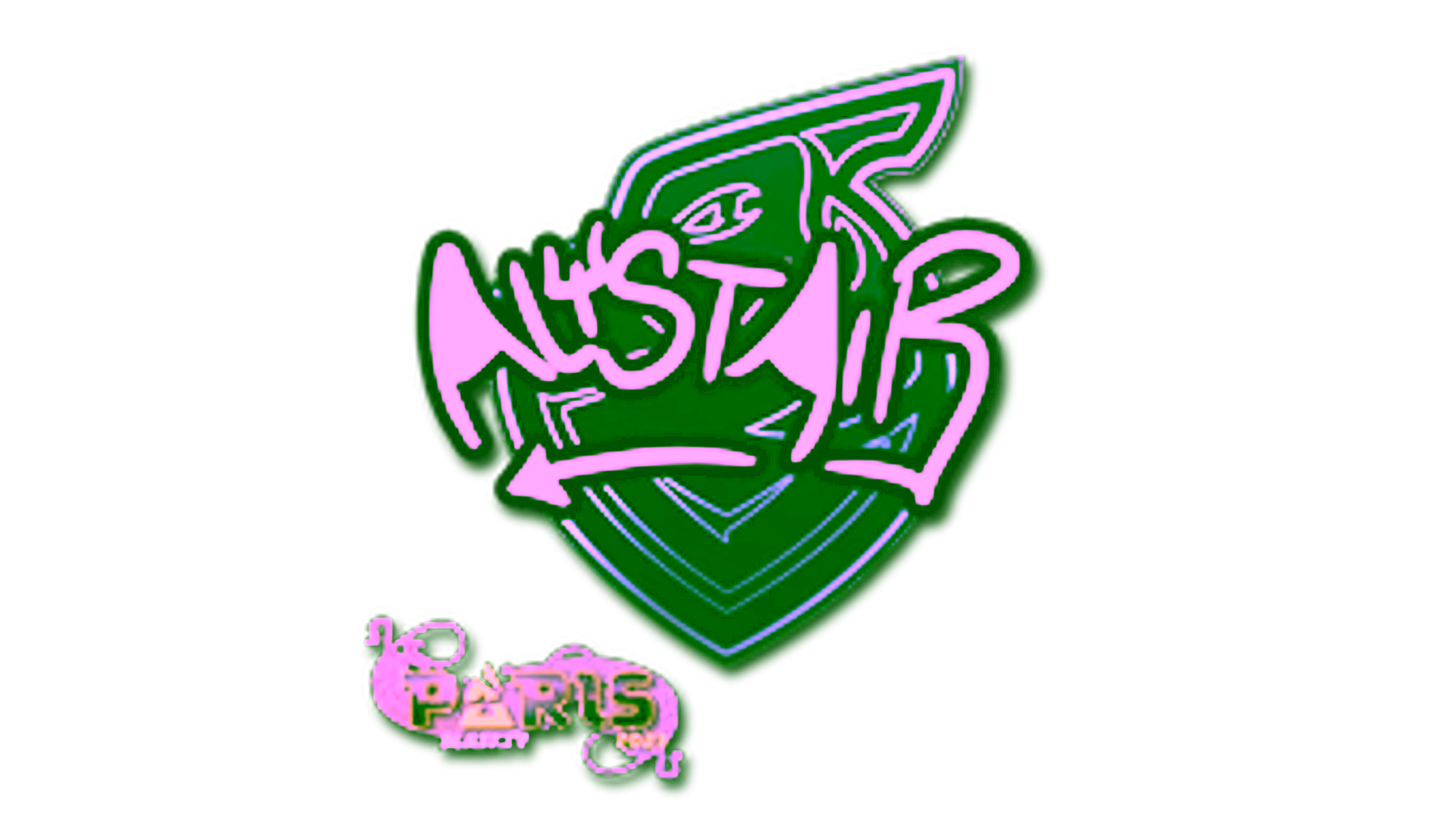 Display for Sticker | aliStair | Paris 2023